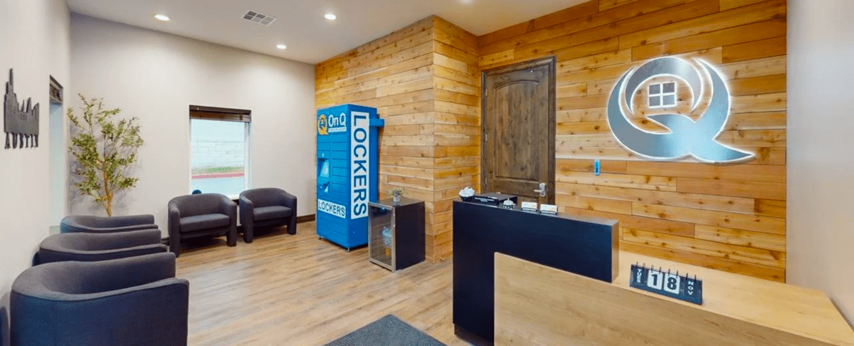 On Q Property Management Locker System in Round Rock, Texas